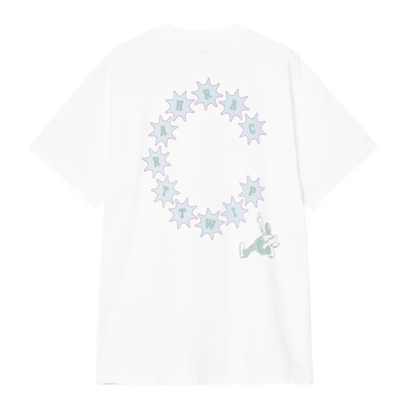 Carhartt WIP C Trip T-Shirt - White-1