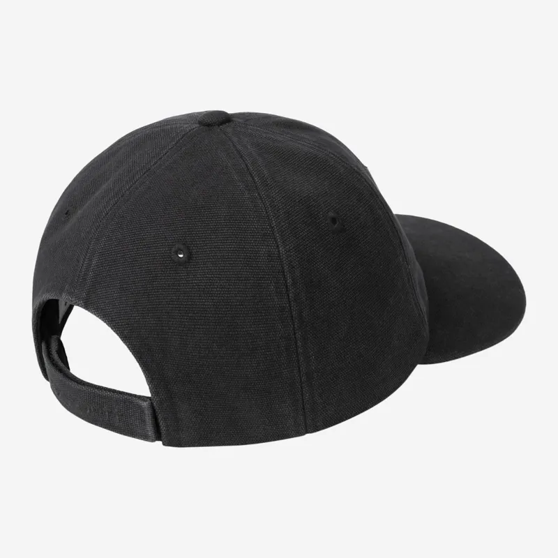 Carhartt WIP Canvas Cap - Black Stone Washed-1