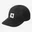 Carhartt WIP Canvas Cap - Black Stone Washed