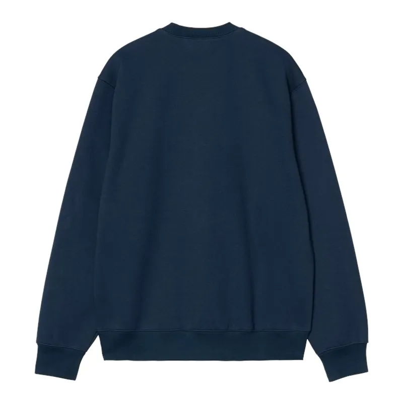 Carhartt WIP Carhartt Sweat - Ink/Air Yellow-1