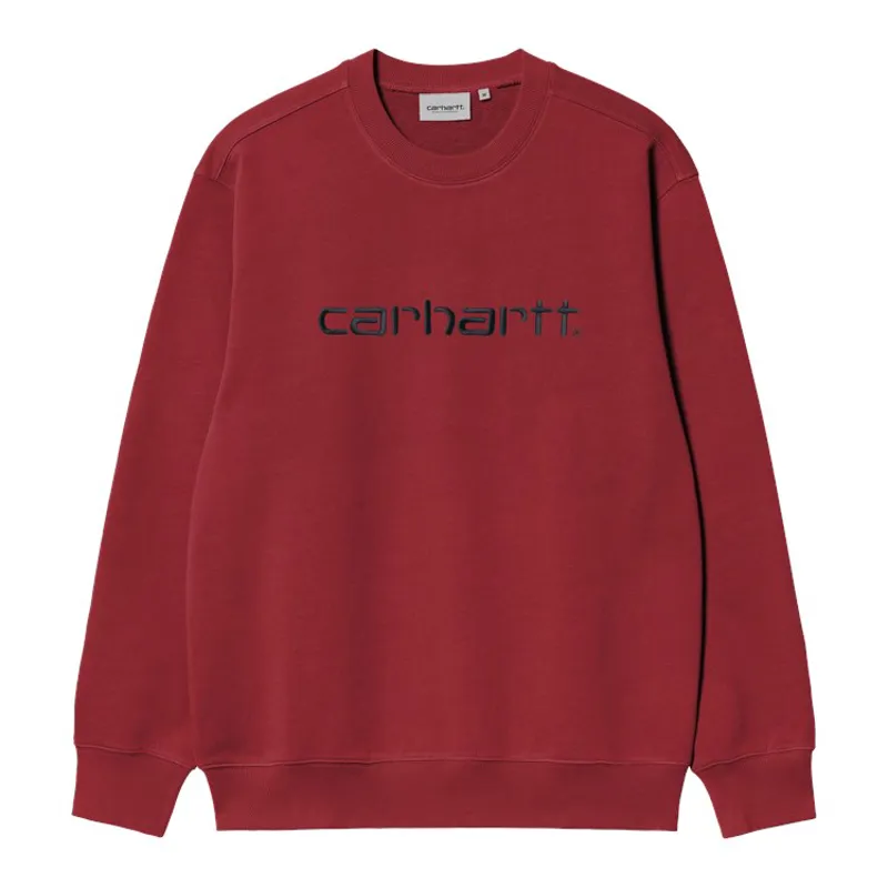Carhartt WIP Carhartt Sweat - Scarlet/Graphite