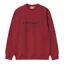 Carhartt WIP Carhartt Sweat - Scarlet/Graphite