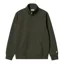 Carhartt WIP Chase Neck Zip Sweat - Olive/Gold
