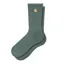 Carhartt WIP Chase Socks - Silver Pine/Gold
