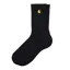 Carhartt WIP Chase Socks - Black/Gold