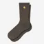 Carhartt WIP Chase Socks - Shungite/Gold