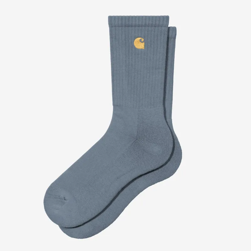 Carhartt WIP Chase Socks - Icesheet/Gold