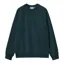 Carhartt WIP Chase Sweat - Duck Blue/Gold