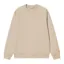 Carhartt WIP Chase Sweat - Fleur De Sel/Gold