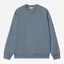 Carhartt WIP Chase Sweat - Icesheet/Gold