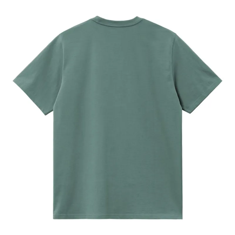 Carhartt WIP Chase T-Shirt - Silver Pine/Gold-1