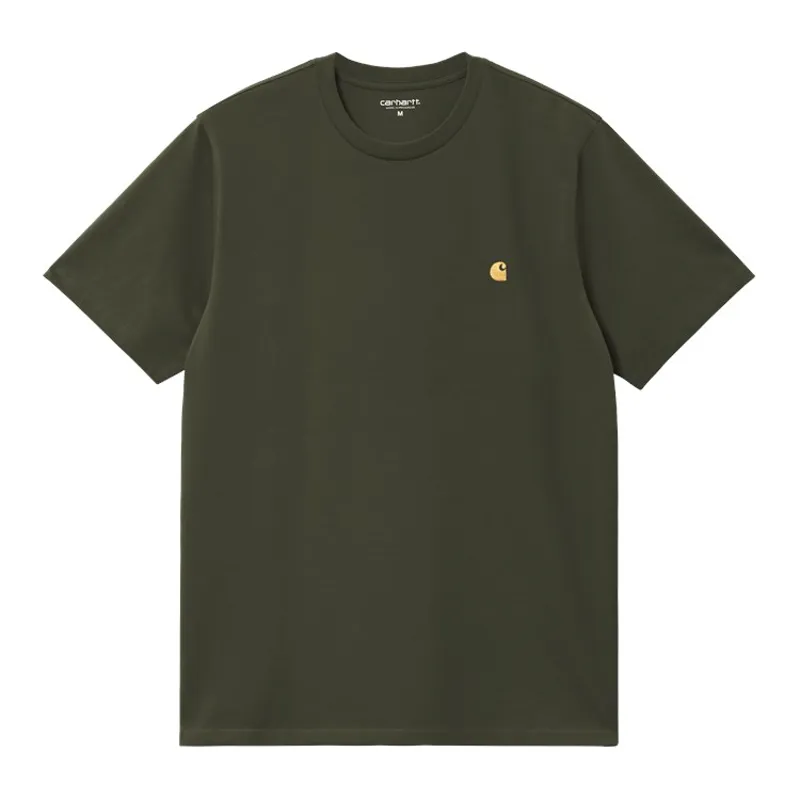 Carhartt WIP Chase T-Shirt - Olive/Gold