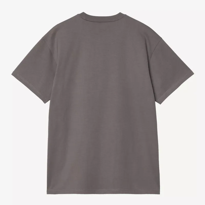 Carhartt WIP Chase T-Shirt - Porphyry/Gold-1