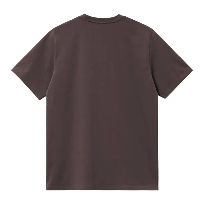Carhartt WIP Chase T-Shirt - Shale/Gold-1