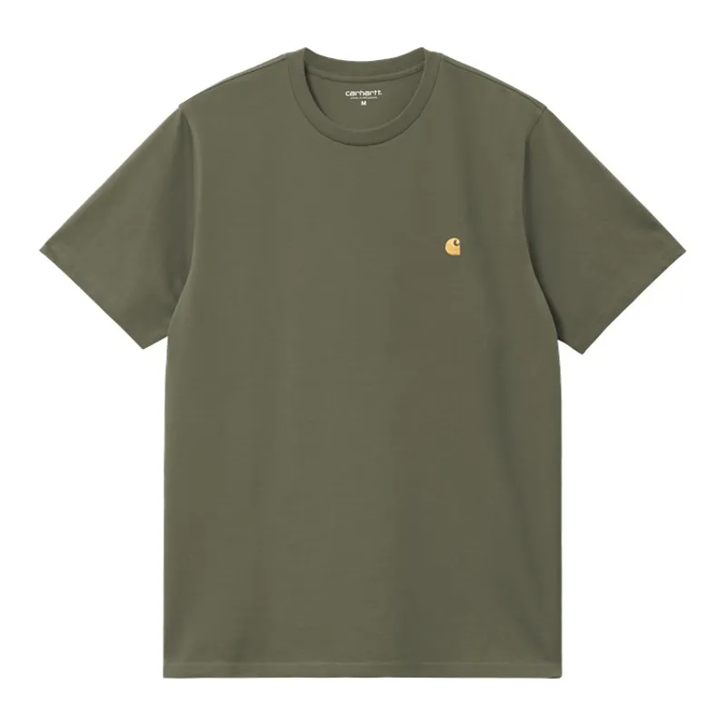 Carhartt WIP Chase T-Shirt - Leaf/Gold