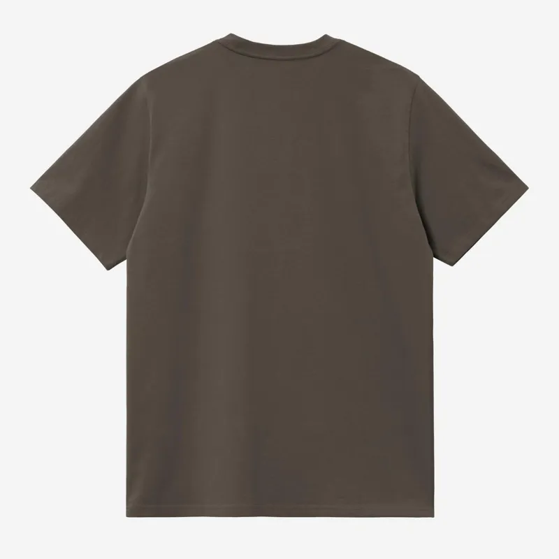 Carhartt WIP Chase T-Shirt - Shungite/Gold-1