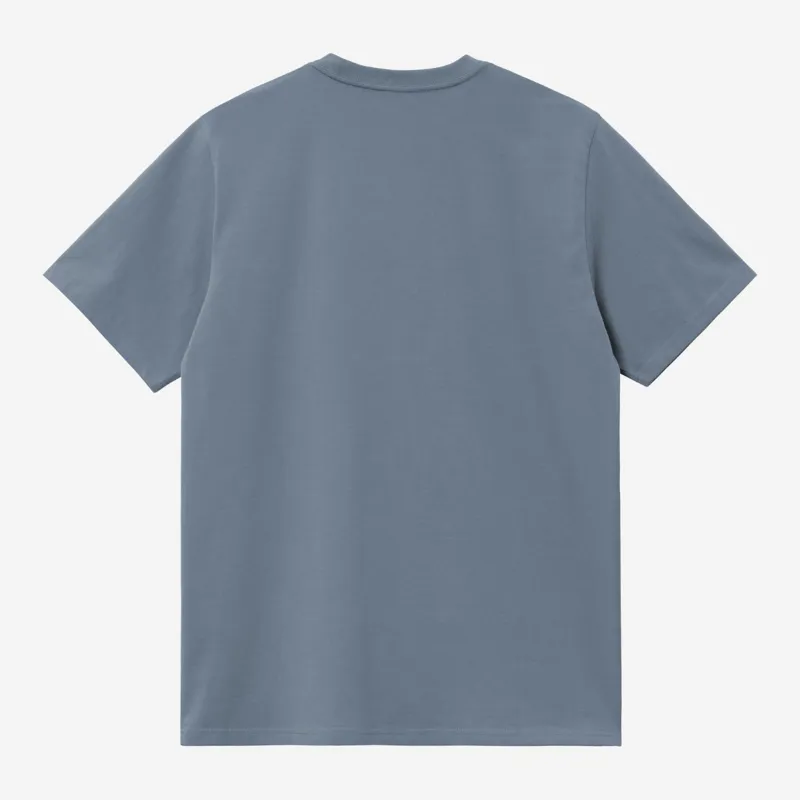 Carhartt WIP Chase T-Shirt - Icesheet/Gold-1