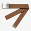 Carhartt WIP Clip Belt Chrome - WIP H Brown