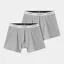 Carhartt WIP Cotton Trunks - Grey Heather + Grey Heather