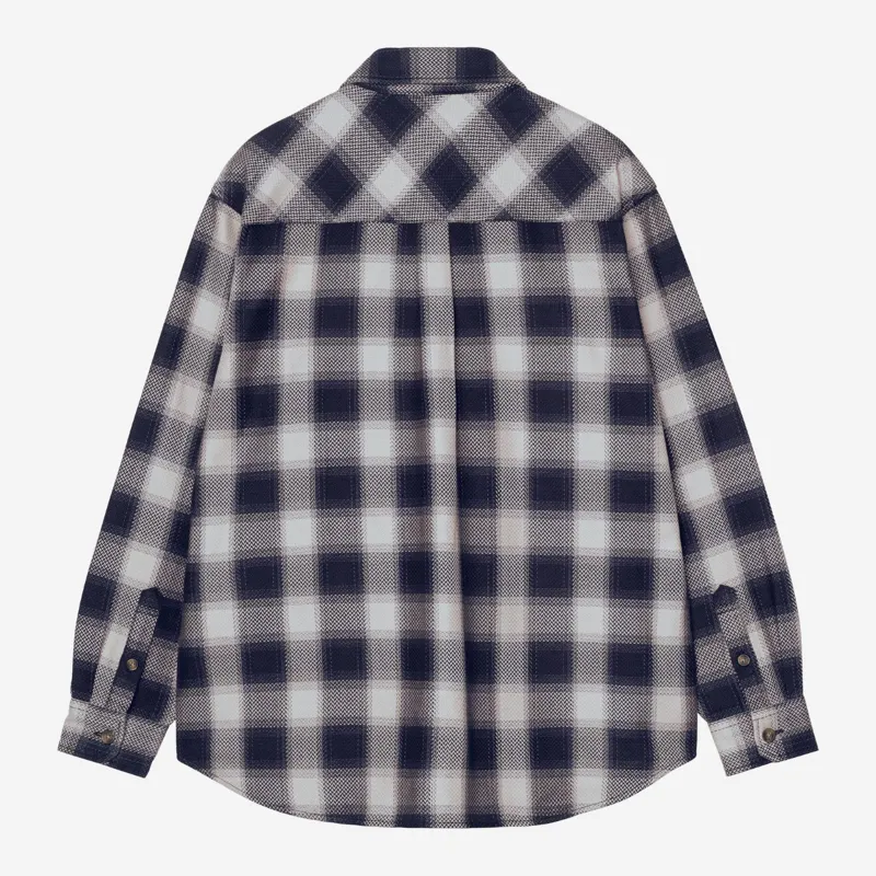 Carhartt WIP Dayne Shirt Dayne Check - Dark Scarab-1