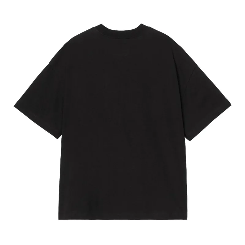 Carhartt WIP Deconstructed Label T-Shirt - Black-1