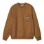 Carhartt WIP Heart Train Pocket Sweat - Hamilton Brown