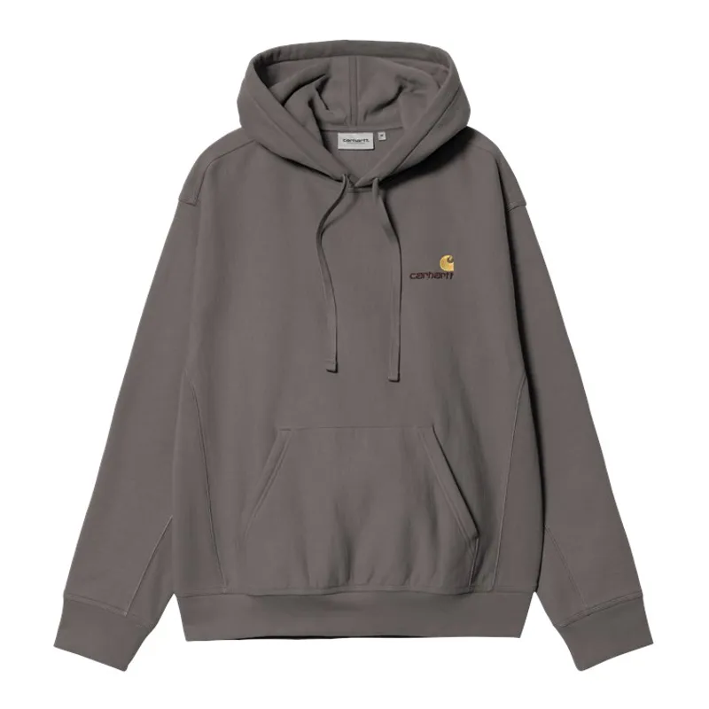 Carhartt WIP Hooded American Script Sweat - Porphyry