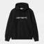 Carhartt WIP Hooded Carhartt Sweat - Black/White
