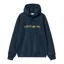Carhartt WIP Hooded Carhartt Sweat - Ink/Air Yellow
