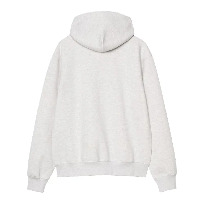 Carhartt WIP Hooded Carhartt Sweat - Ash Heather/Rondo-1