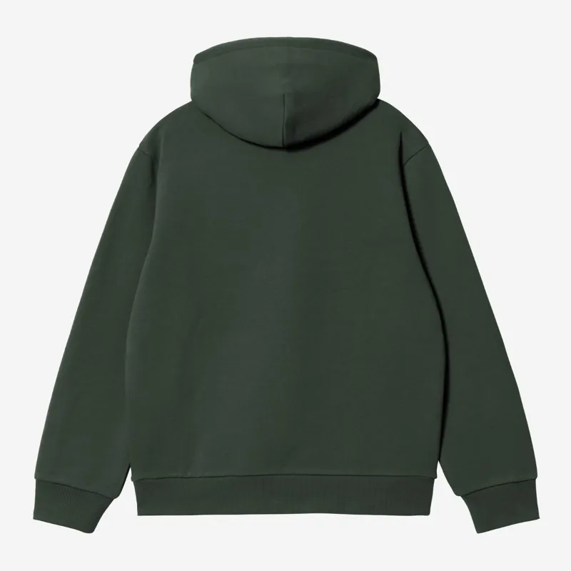 Carhartt WIP Hooded Carhartt Sweat - Dark Scarab/Palisander-1