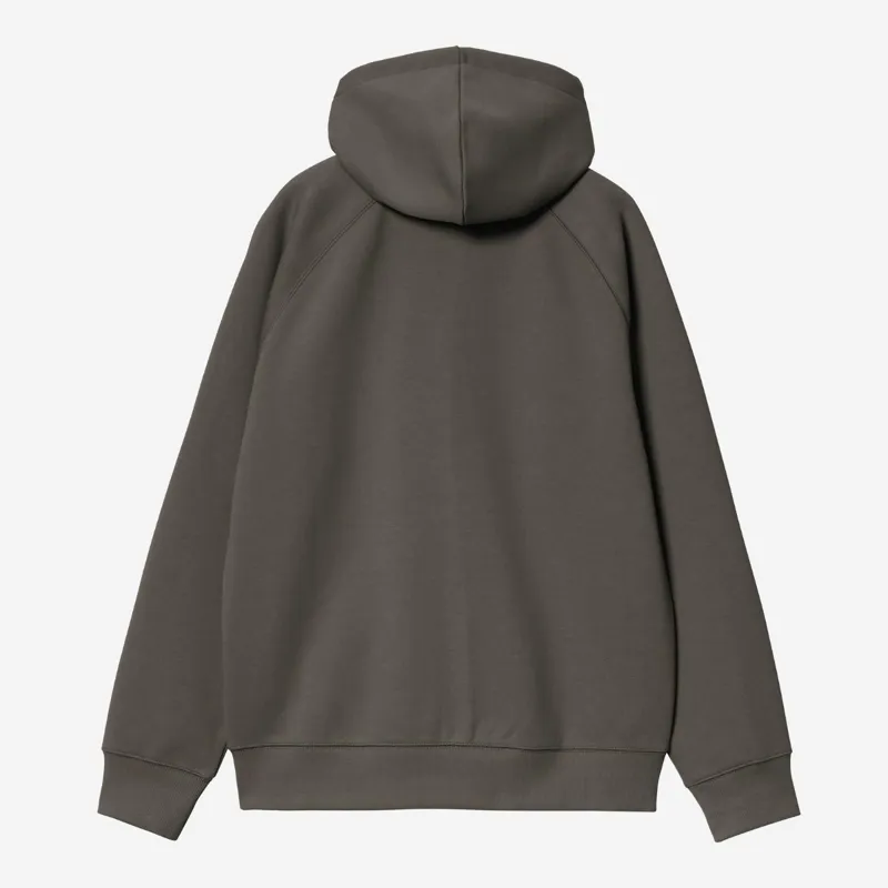 Carhartt WIP Hooded Chase Jacket - Shungite/Gold-1