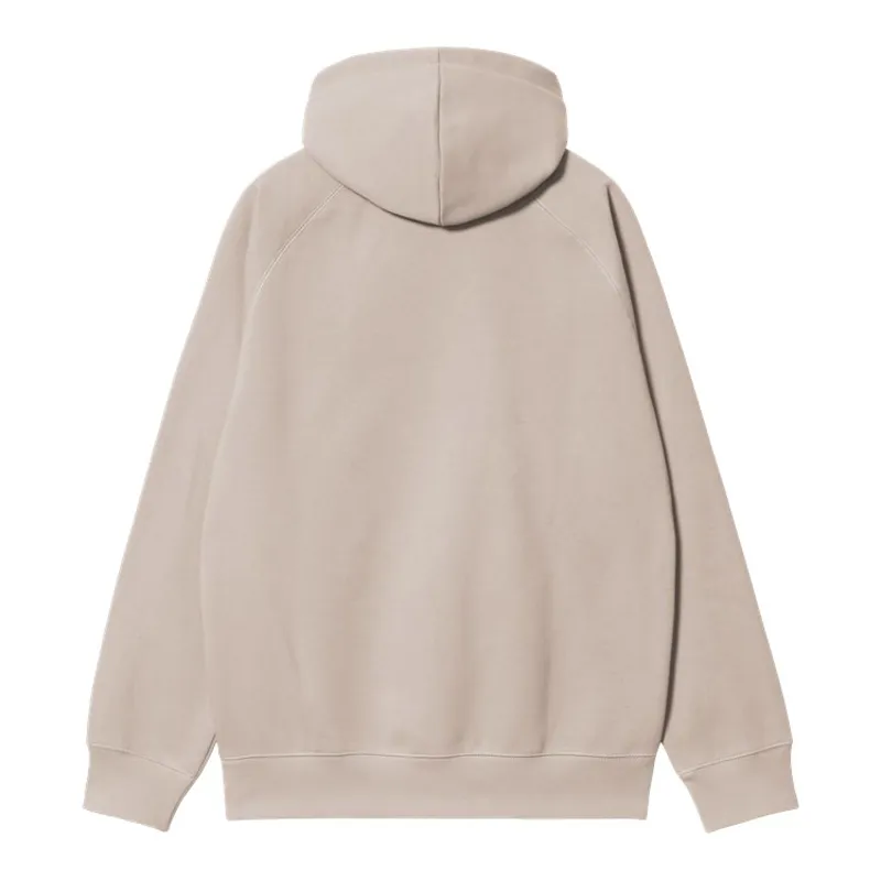 Carhartt WIP Hooded Chase Sweat - Dusky Beige/Gold-1
