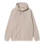 Carhartt WIP Hooded Chase Sweat - Dusky Beige/Gold