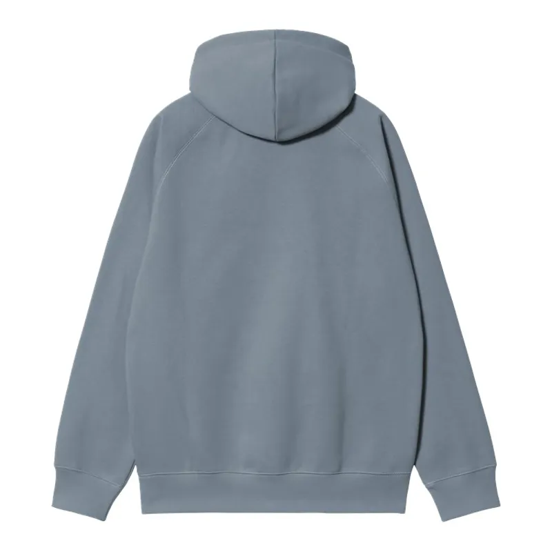 Carhartt WIP Hooded Chase Sweat - Angelite/Gold-1
