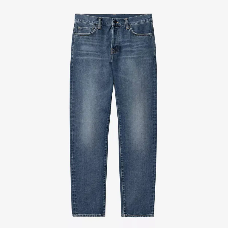 Carhartt WIP Klondike Pant 'Maitland' - Blue Dark Used Wash-1