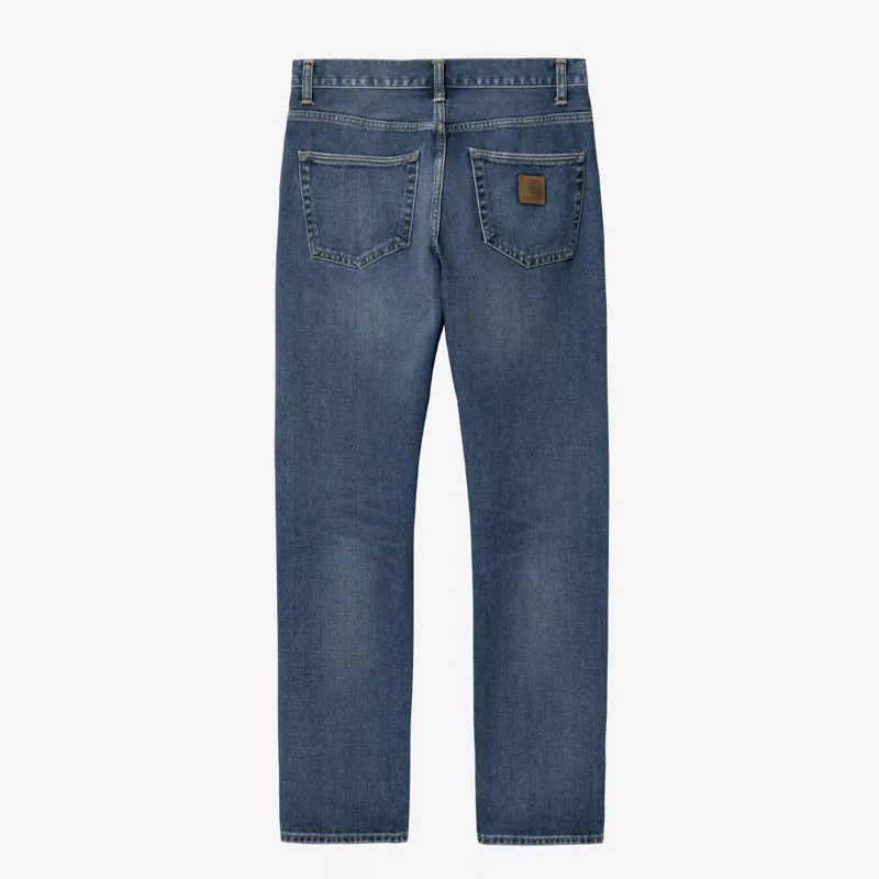 Carhartt WIP Klondike Pant 'Maitland' - Blue Dark Used Wash
