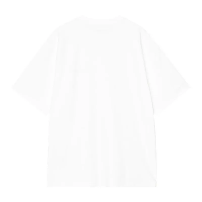 Carhartt WIP Label T-Shirt - White-1