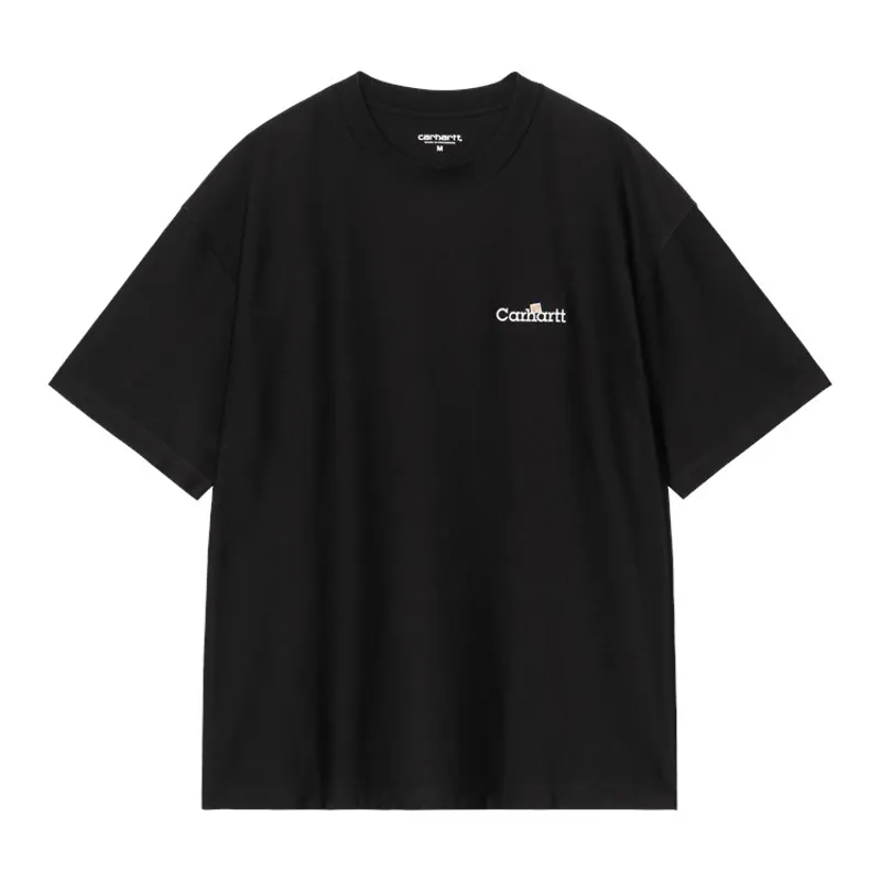 Carhartt WIP Label T-Shirt - Black