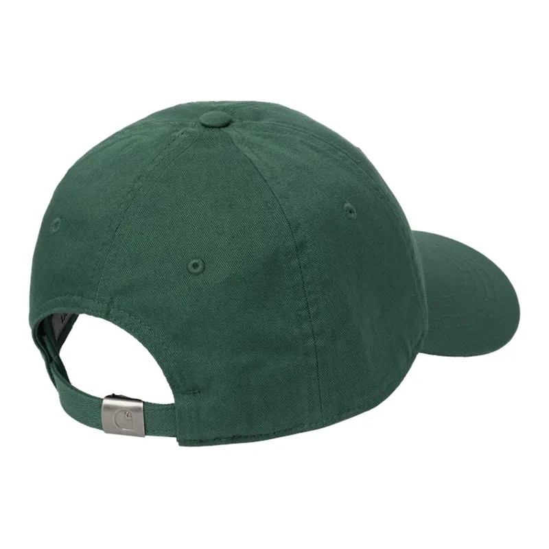 Carhartt WIP Madison Logo Cap - Dark Fir/Wax-1
