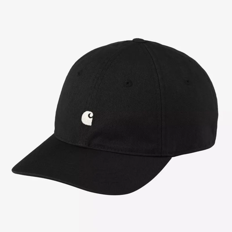 Carhartt WIP Madison Logo Cap - Black/Wax