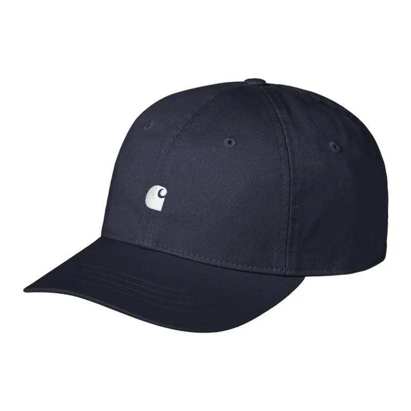 Carhartt WIP Madison Logo Cap - Dark Navy/White