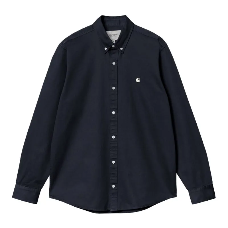 Carhartt WIP Madison Shirt - Dark Navy/Wax