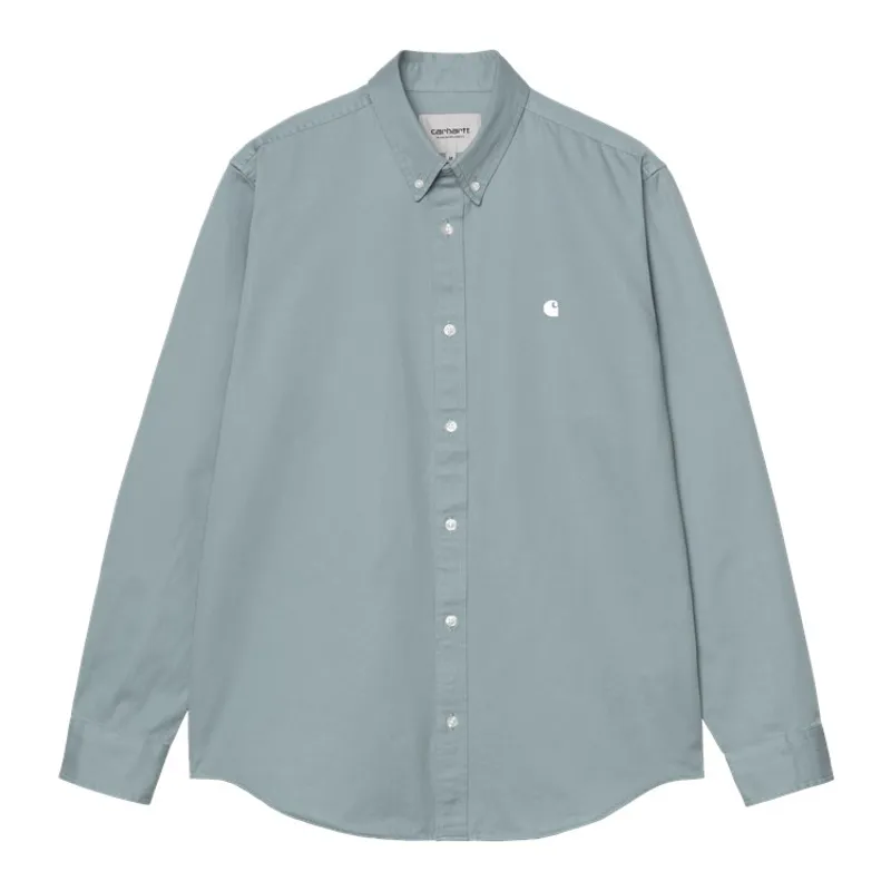 Carhartt WIP Madison Shirt - Citadel/Wax