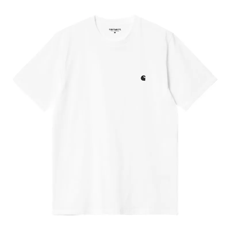 Carhartt WIP Madison T-Shirt - White/Black