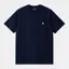 Carhartt WIP Madison T-Shirt - Dark Navy/White