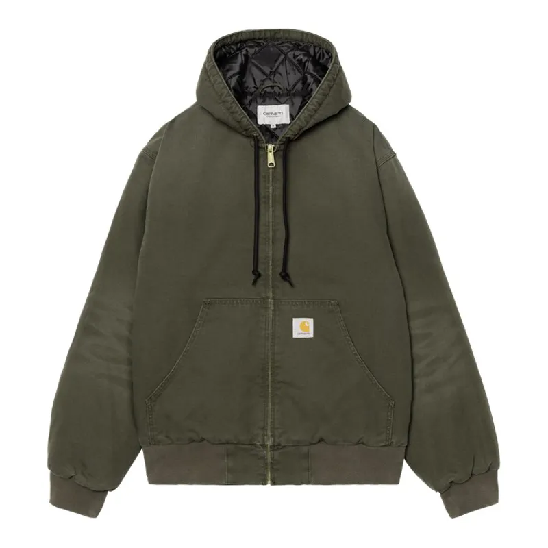Carhartt WIP OG Active Jacket - Olive Stone Canvas