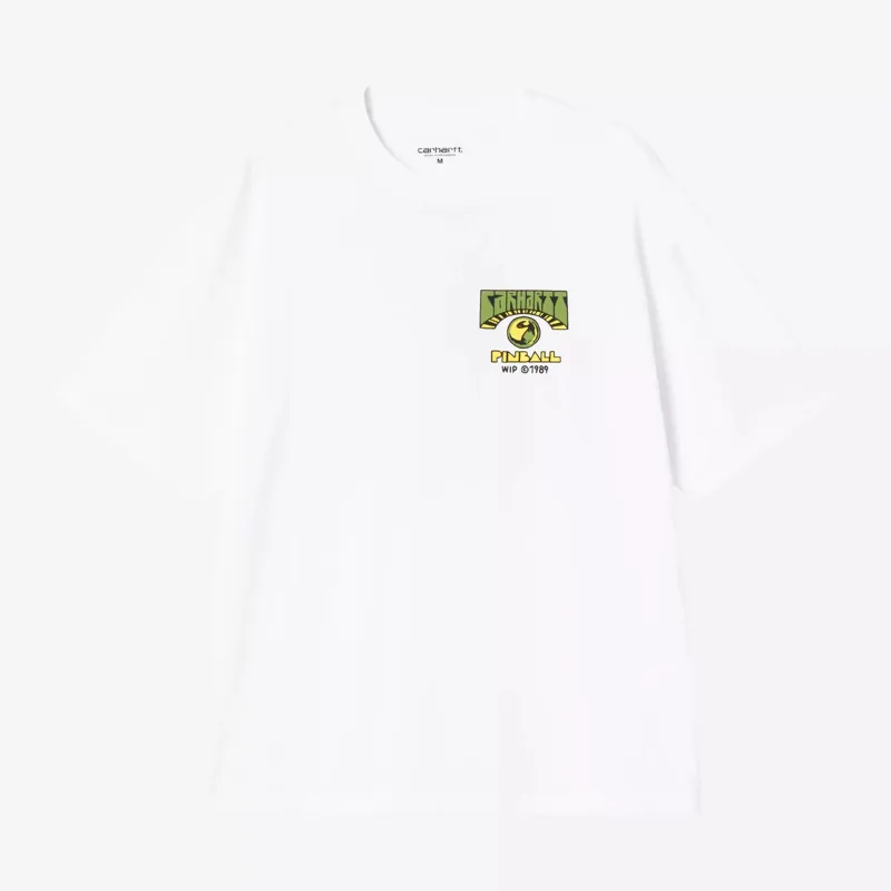 Carhartt WIP Pinball T-Shirt - White
