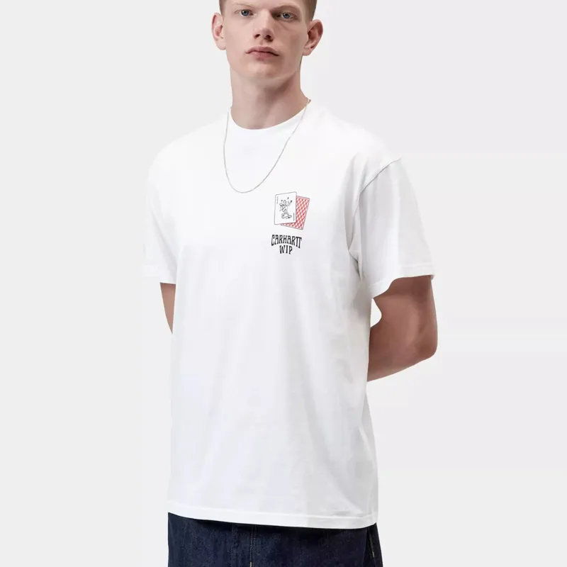 Carhartt WIP Playing Cards T-Shirt - White-2