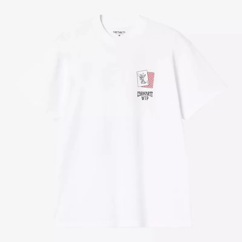Carhartt WIP Playing Cards T-Shirt - White